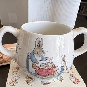 Wedgewood Beatrix Potter Peter Rabbit Two-Handled Mug